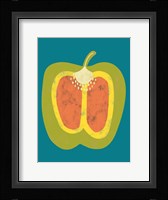 Veggie Party VI Framed Print