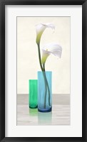 Callas in crystal vases I Fine Art Print