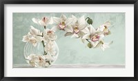 Orchid Arrangement II (Celadon) Fine Art Print