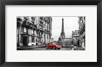 Roadster in Paris (Rouge) Fine Art Print