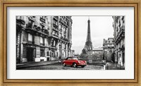 Roadster in Paris (Rouge) Fine Art Print