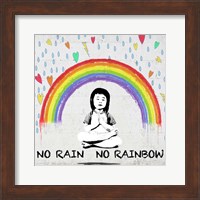 No Rain No Rainbow (detail) Fine Art Print