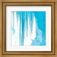 Antarctica Close-Up Of An Iceberg With Icicles Fine Art Print