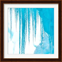 Antarctica Close-Up Of An Iceberg With Icicles Fine Art Print