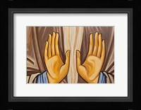 Georgia, Kakheti Religious Art At The David Gareja Monastery Fine Art Print
