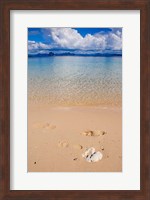 Sandy Beach And Clear Waters In The Bacuit Archipelago, Philippines Fine Art Print