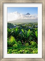 View From The Daraga Church On The Mount Mayon Volcano, Philippines Fine Art Print