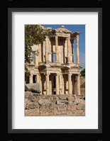 Turkey, Izmir, Kusadasi, Ephesus The Library Of Ephesus Fine Art Print