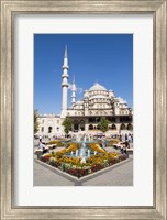 Turkey, Istanbul The Exterior Of Yeni Cami Mosque Fine Art Print