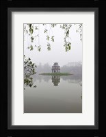Hanoi Lake, Hanoi, North Vietnam, Pagoda Fine Art Print