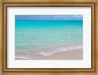 Bahamas, Little Exuma Island Ocean Surf And Beach Fine Art Print