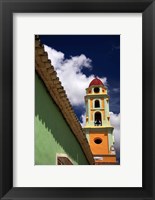 Cuba, Trinidad Iglesia Y Convento De San Francisco Belltower Fine Art Print