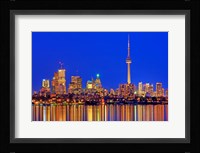 Toronto Skyline At Dusk Fine Art Print