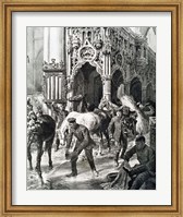 WORLD WAR I (1914-1918) The Occupation Of Aerschot By The Germans Fine Art Print