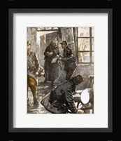 World War I (1914-1918) Generals Joffre And French Studying The Progress Of Operations Fine Art Print