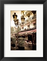 Le Metro Restaurant, Left Bank, Paris, France Fine Art Print
