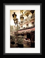 Le Metro Restaurant, Left Bank, Paris, France Fine Art Print