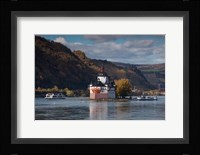 Germany, Pfalzgrafenstein Castle, 14th Centurycastle On The Rhein River Fine Art Print