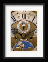 Germany, Furtwangen, Detail Of 19th Century Antique Clock Face Fine Art Print