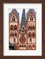 Germany, Hesse, Limburg An Der Lahn, St Georgsdom Cathedral, 13th Century Fine Art Print