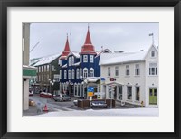 Akureyri, Iceland During Winter Fine Art Print