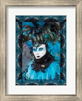 Elaborate Masked Costume For Carnival, Venice, Italy 19 Fine Art Print