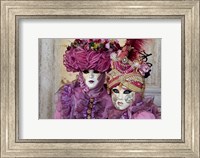 Venice At Carnival Time, Italy Fine Art Print