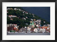 Norway, Bergen Bergen Harbour Fine Art Print