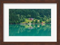 Wooden Farmhouses Architecture Olden Norway Fine Art Print