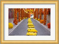 Portugal, Santarem District Trays Festival Fine Art Print