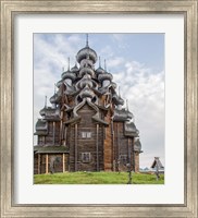 Kizhi Pogost Wooden Church In Lake Onega Karelia Russia Fine Art Print