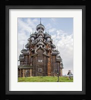 Kizhi Pogost Wooden Church In Lake Onega Karelia Russia Fine Art Print