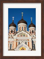 Estonia, Tallinn View Of Alexander Nevsky Cathedral Fine Art Print