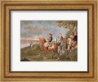 Parade Of The Troops Before Frederick II Fine Art Print
