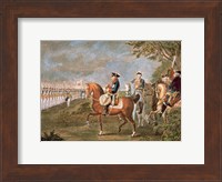 Parade Of The Troops Before Frederick II Fine Art Print