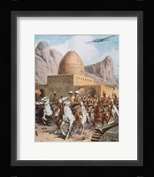 Second World War Entry Of Italian Troops In Cassalla (1940) Fine Art Print