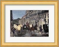 Attack On Isabella II (1830-1904) And King Francis Of Spain (1822-1902) Madrid Fine Art Print