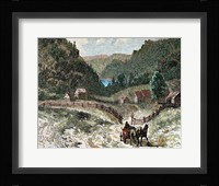 Canadian Landscape In The Eighteenth Century 19th-Century Fine Art Print