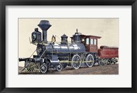 Locomotive Drawing R Loewenstein 'La Ilustracion' 1881 Fine Art Print