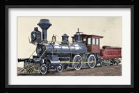 Locomotive Drawing R Loewenstein 'La Ilustracion' 1881 Fine Art Print