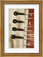 Sitar String Instrument, India Fine Art Print