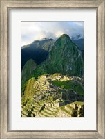 Peru, Machu Picchu, Morning Fine Art Print