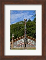 Alaska, Ketchikan, Totem Bight State Historical Park Fine Art Print