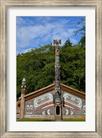 Alaska, Ketchikan, Totem Bight State Historical Park Fine Art Print