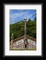 Alaska, Ketchikan, Totem Bight State Historical Park Fine Art Print