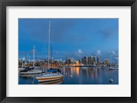 San Diego Harbor Skyline Framed Print