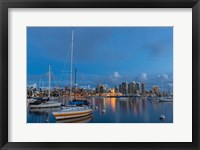 San Diego Harbor Skyline Framed Print