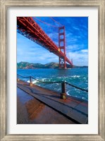 Beneath The Golden Gate Bridge Fine Art Print