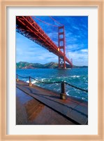 Beneath The Golden Gate Bridge Fine Art Print