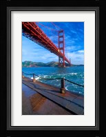 Beneath The Golden Gate Bridge Fine Art Print